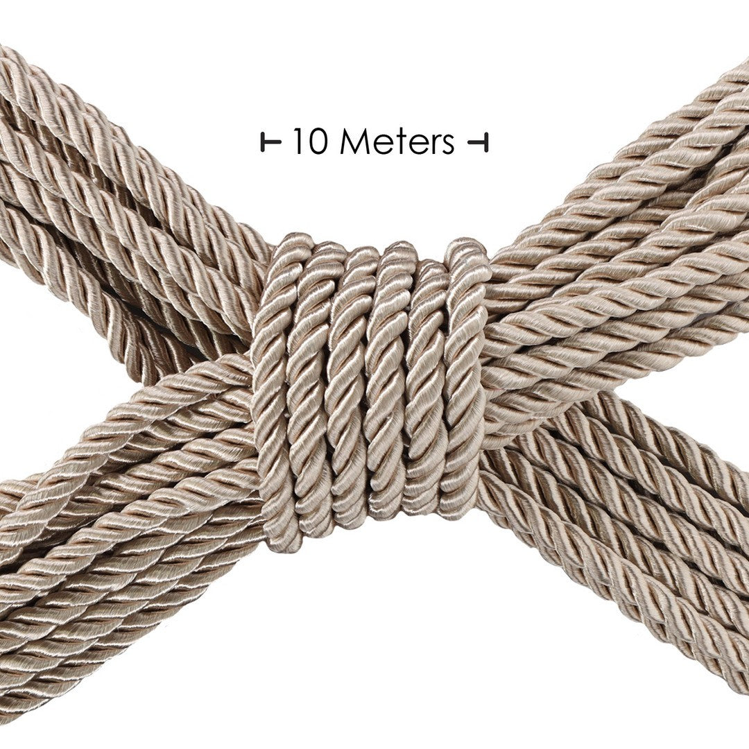 CUERDA DE POLIÉSTER PARA BONDAGE 32.8 FT / 10 M DORADO OUCH!