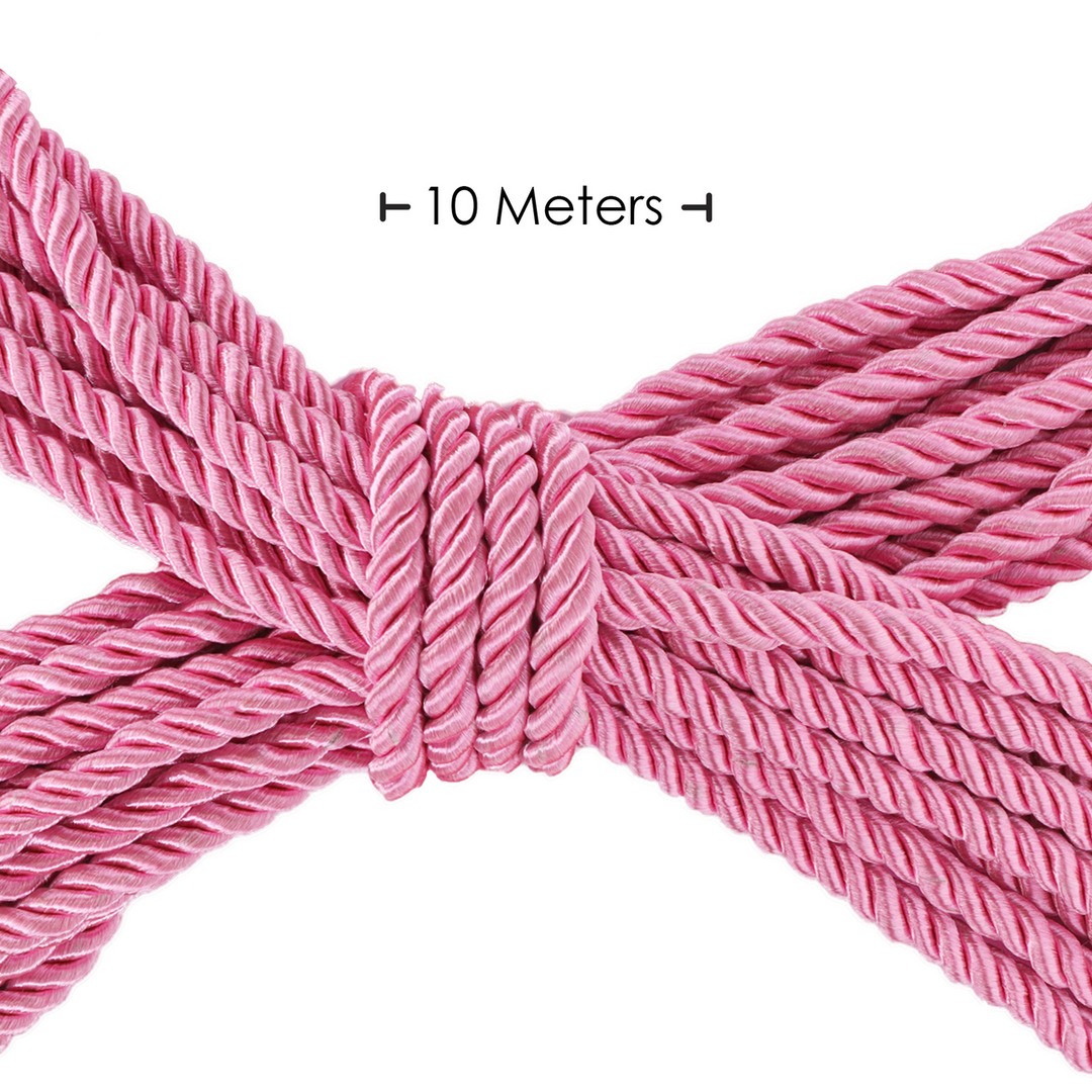 CUERDA DE POLIÉSTER PARA BONDAGE 32.8 FT /10 M ROSA OUCH!