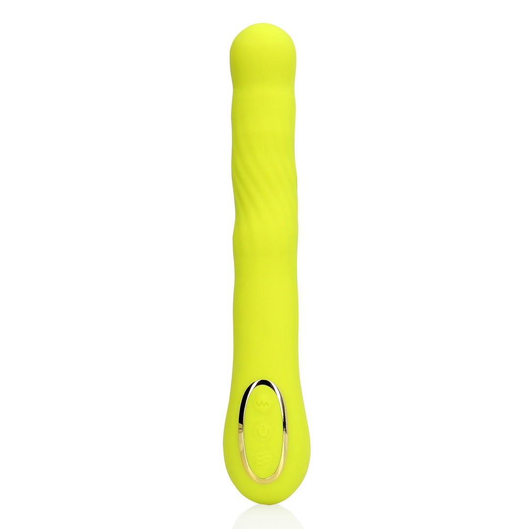 VIBRADOR PARA PUNTO G WIGGLE LIME PASSION LOVELINE