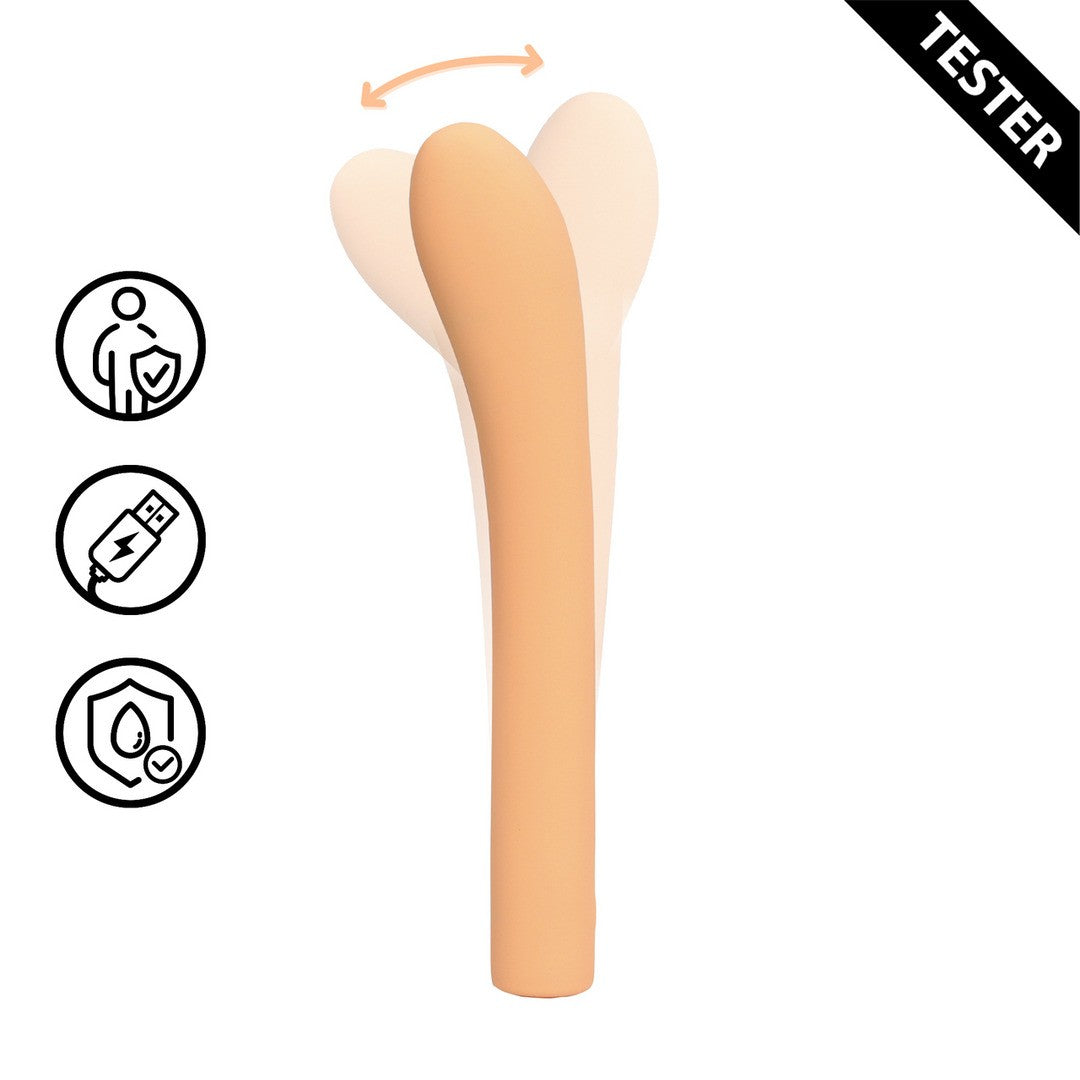 TESTER VIBRADOR PUNTO G PEACH FUZZ LOVELINE