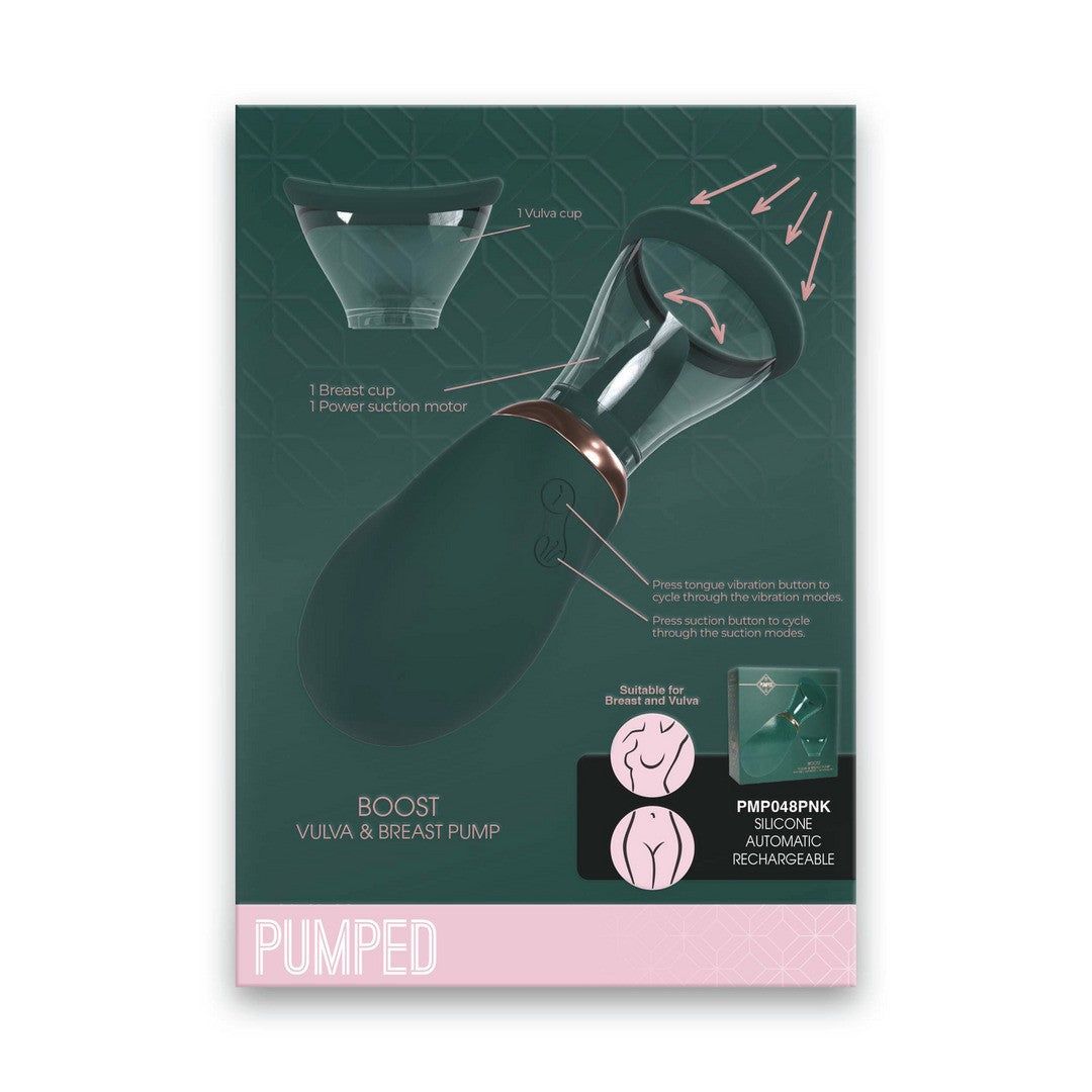 INFOGRAFÍA BOOST VULVA AND BREAST PUMP PMP048PNK EN PUMPED