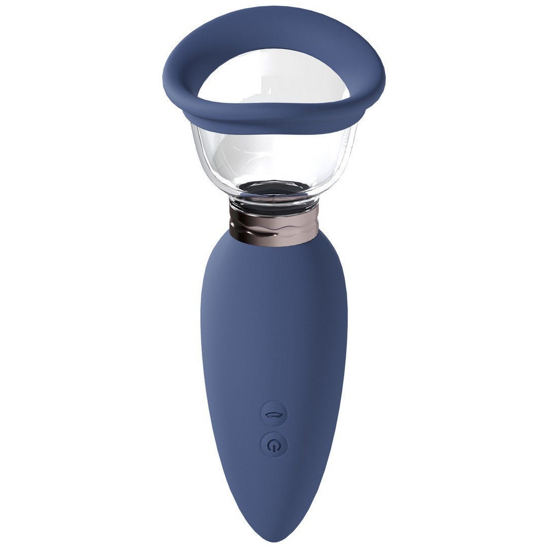 BOMBA PARA VULVA Y SENOS AROUSING BLUE PUMPED