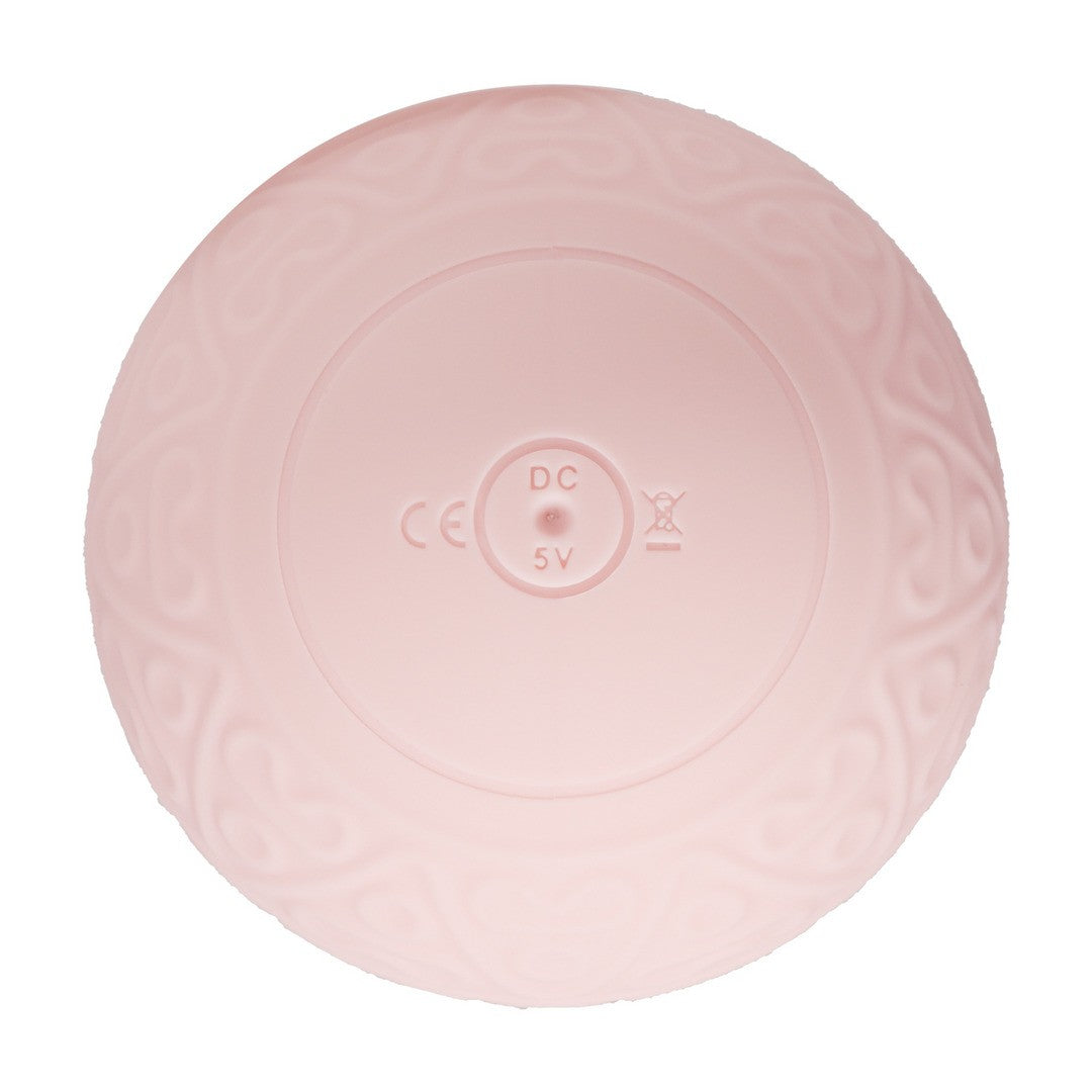 MASAJEADOR CON VIBRACIÓN Y FUNCIÓN DE CALENTAMIENTO ROSA LOVELINE