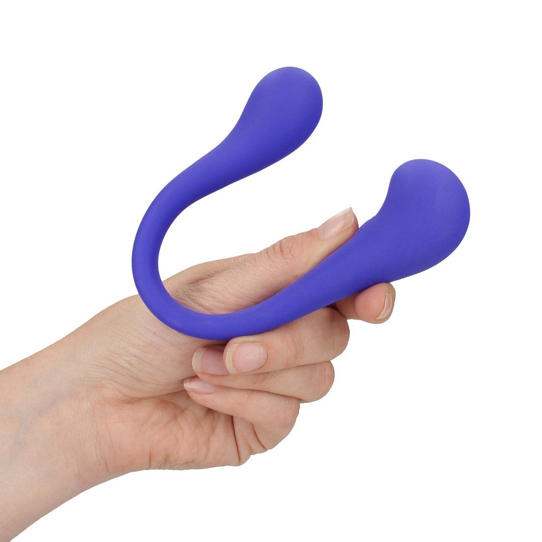 VIBRADOR FLEXIBLE CON MANDO DUAL-ENDED BENDABLE MORADO LOVELINE