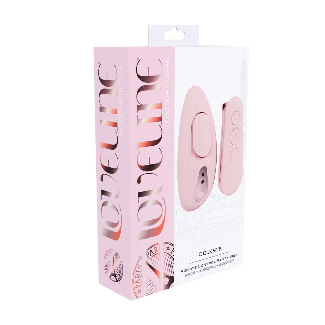 VIBRADOR DE BRAGUITAS CON MANDO CÉLESTE ROSA LOVELINE