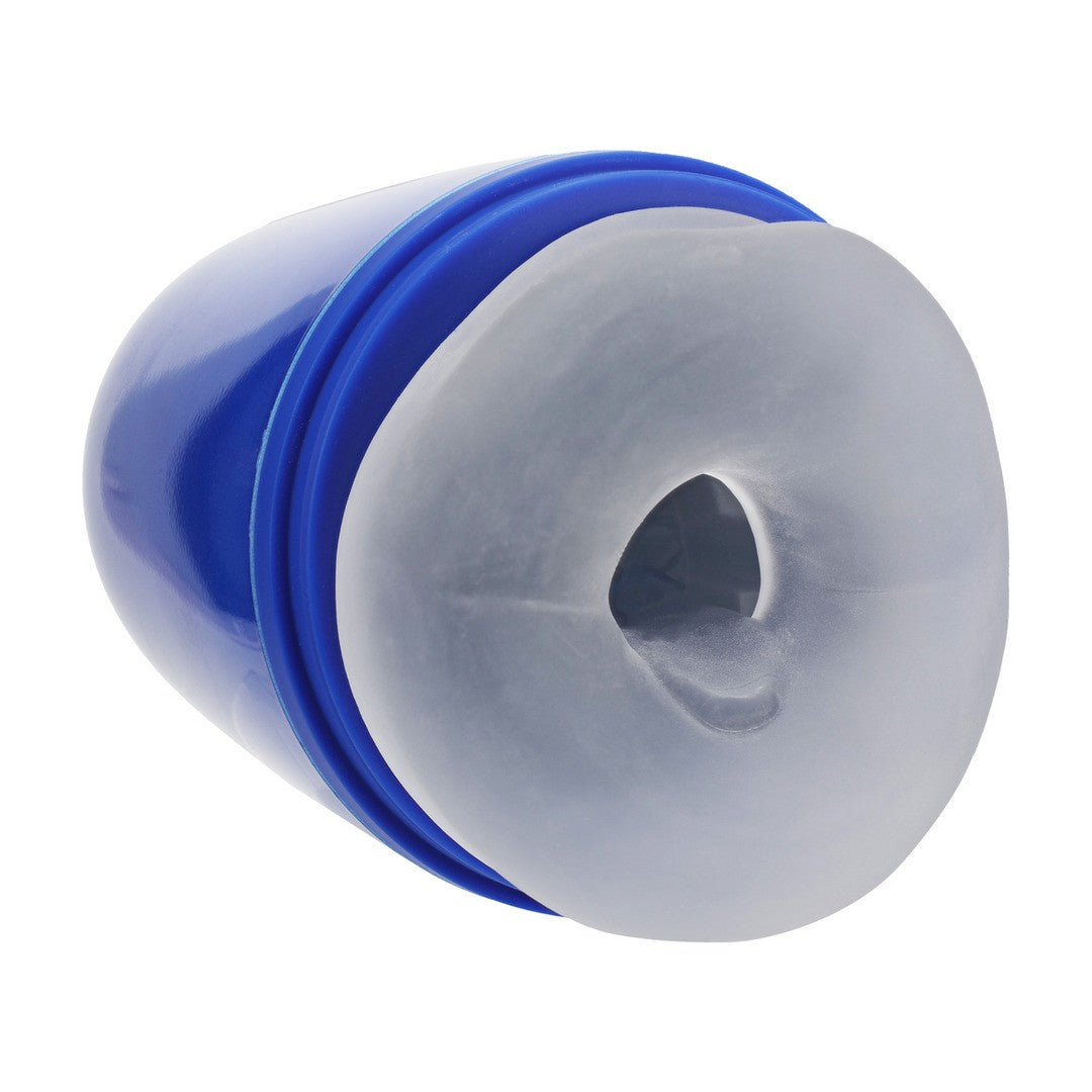 MASTURBADOR DE SUCCIÓN DE PRESIÓN NEGATIVA CON VIBRACIÓN PULSAR METALLIC BLUE PUMPED