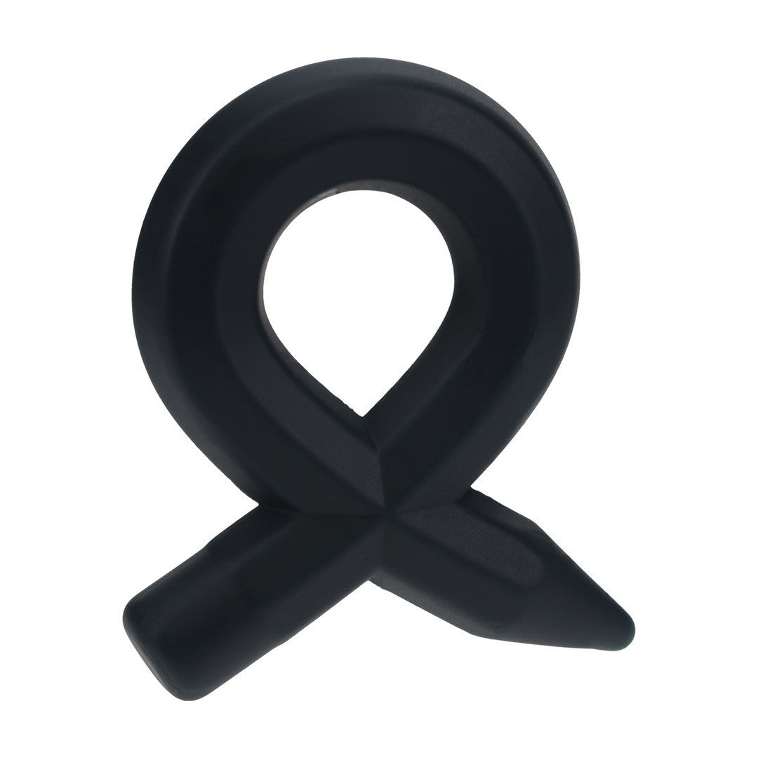 ANILLO PARA EL PENE DE SILICONA LÍQUIDA PENCIL NEGRO LEVELZ