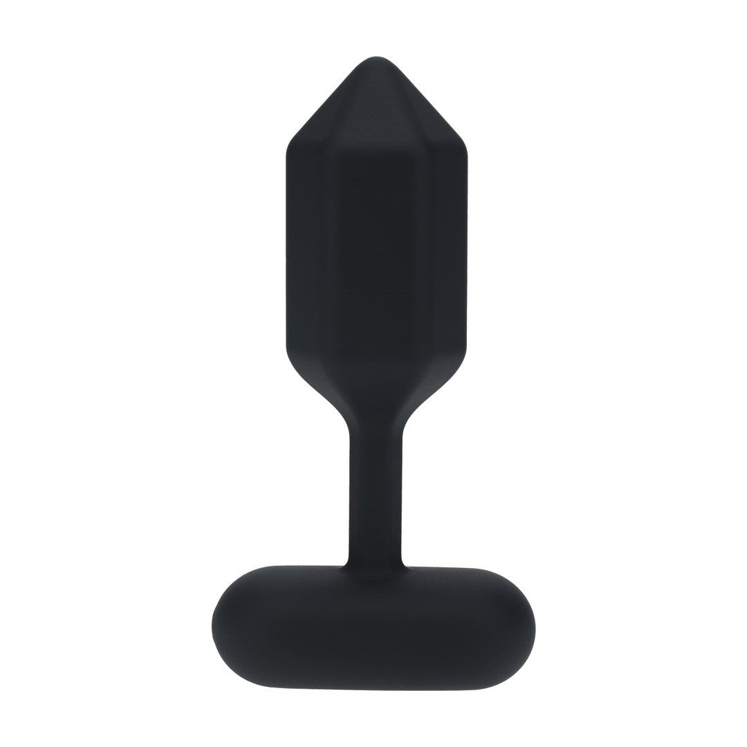 PLUG ANAL DE SILICONA CON VIBRACIÓN HEXAGONAL S NEGRO LEVELZ