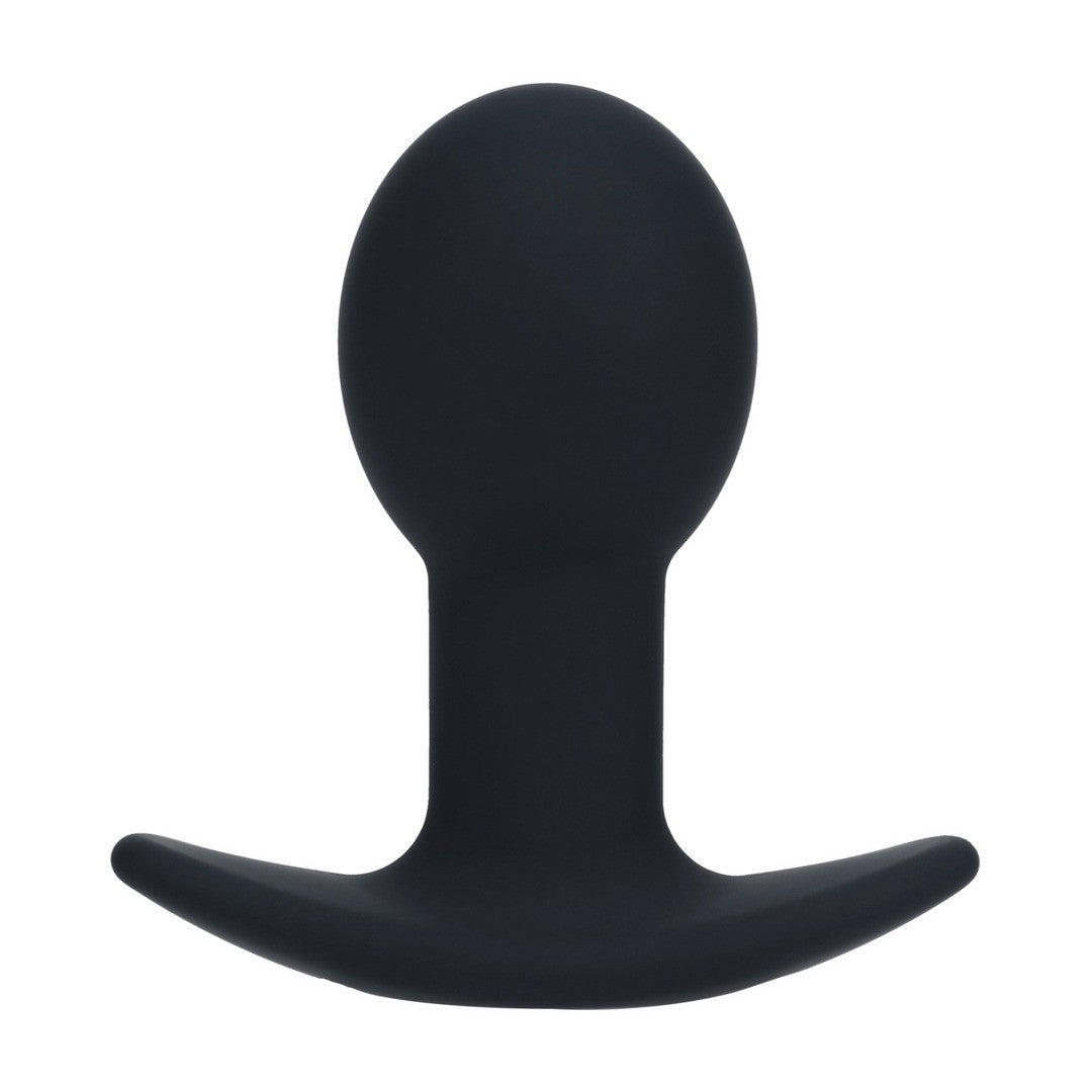 PLUG ANAL DE SILICONA CON VIBRACIÓN SINGLE BULB NEGRO LEVELZ