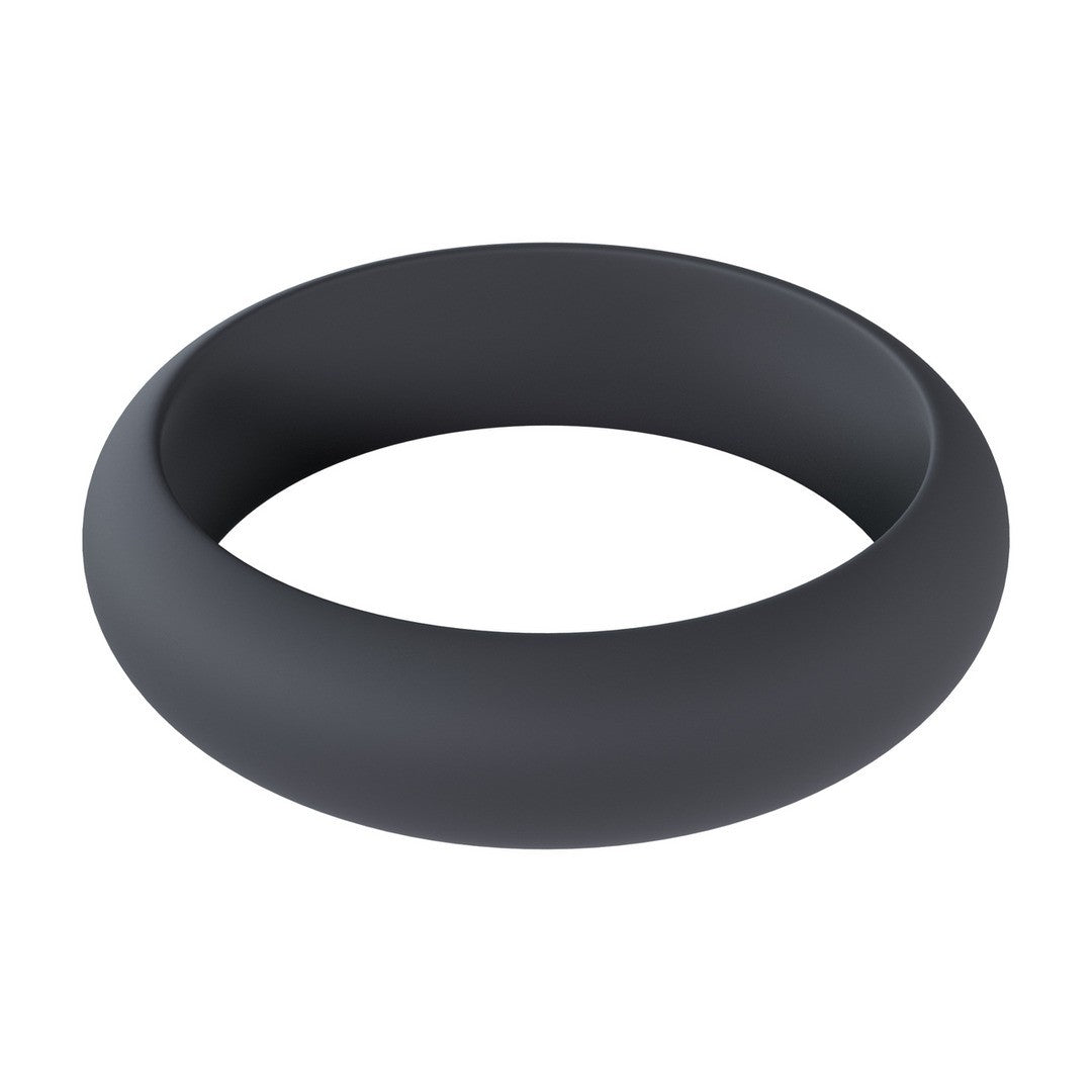 ANILLO PARA EL PENE DE SILICONA WIDE O L 42MM NEGRO  LEVELZ
