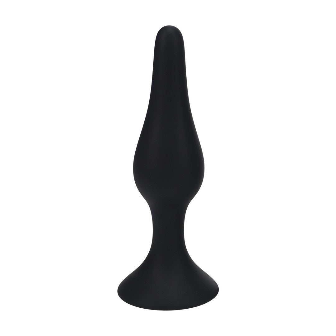 PLUG ANAL DE SILICONA SLIM XL NEGRO LEVELZ