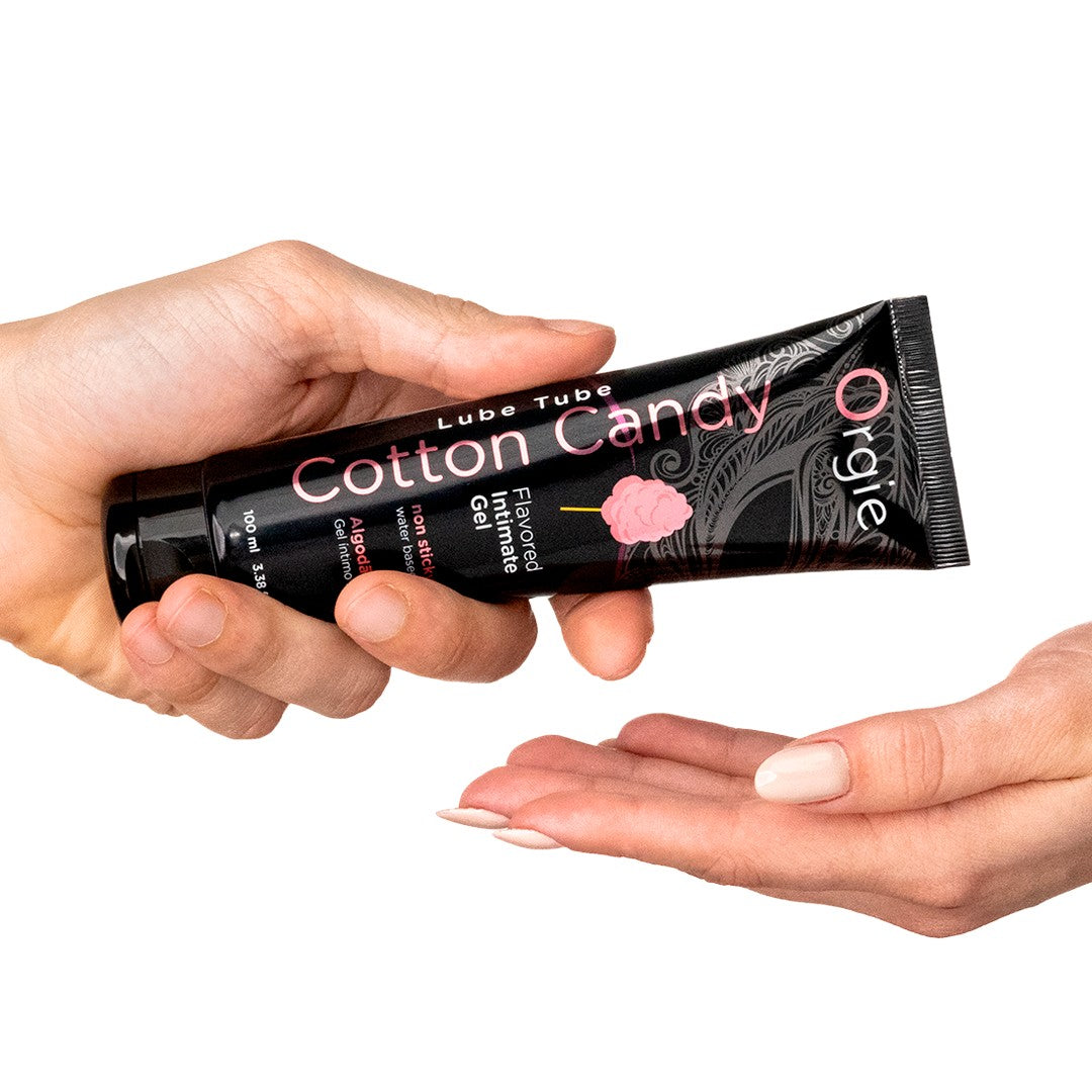LUBRICANTE A BASE DE AGUA CON SABOR A ALGODÓN DULCE 100ML ORGIE
