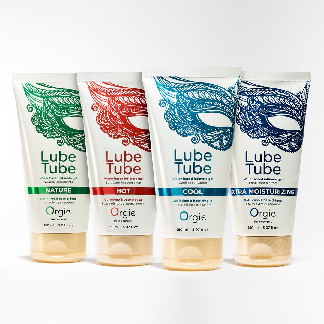 LUBRICANTE A BASE DE AGUA CON EFECTO FRÍO LUBE TUBE 150ML ORGIE