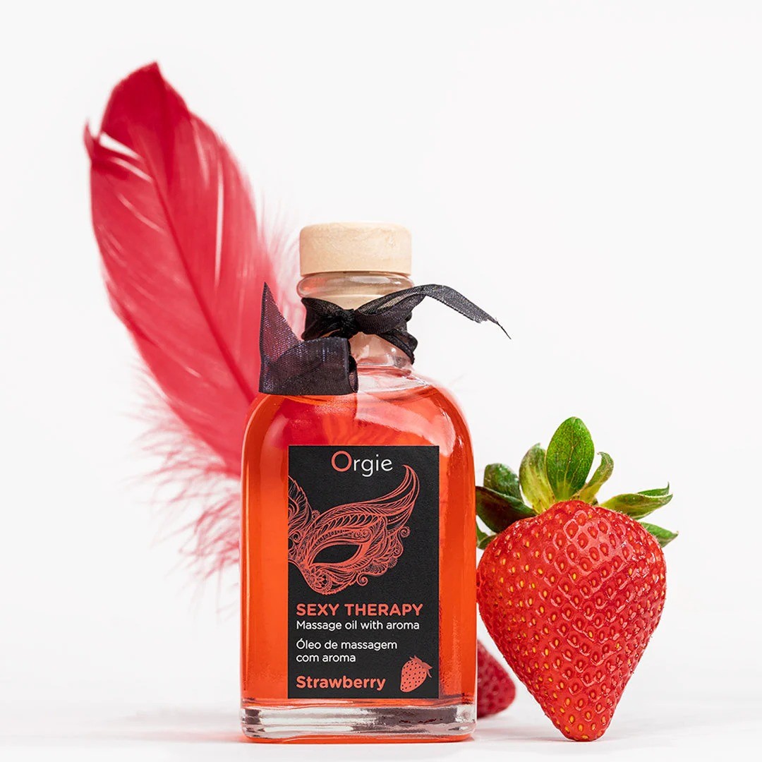 KIT DE MASAJE BESABLE SEXY THERAPY FRESA ORGIE 100ML