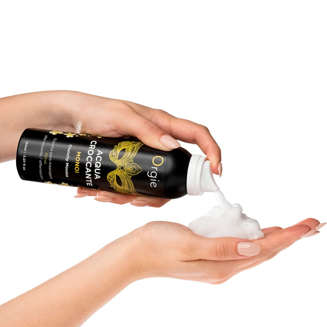 ESPUMA DE MASAJE CRACKELING ACQUA CROCCANTE MONÖI 150ML ORGIE