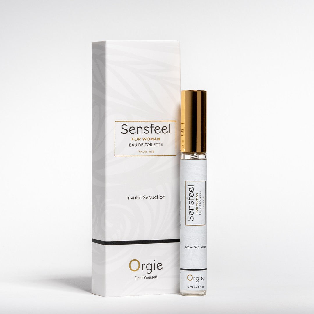 PERFUME CON FEROMONAS SENSFEEL FOR WOMAN 10ML ORGIE