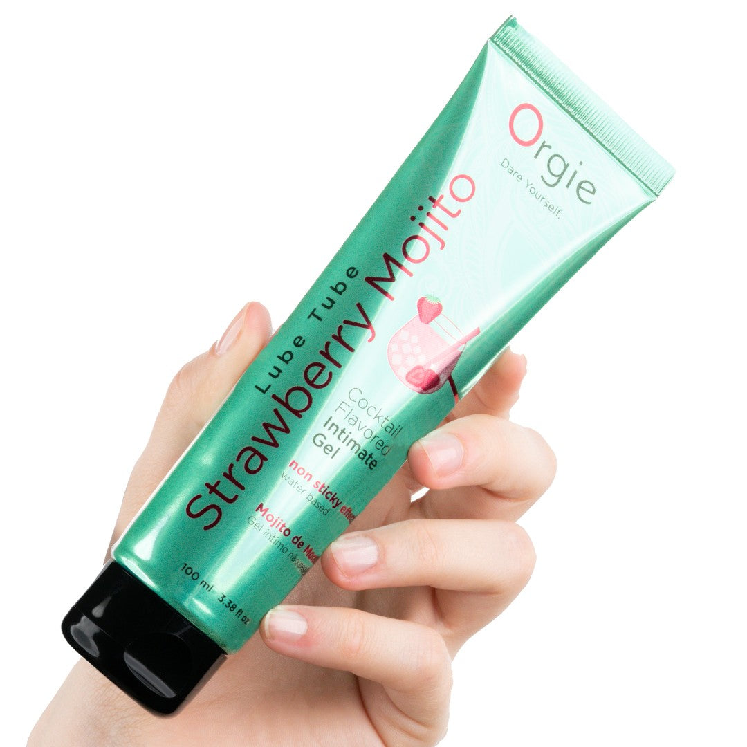 LUBRICANTE LUBE TUBE COCKTAIL MOJITO DE FRESA 100ML ORGIE