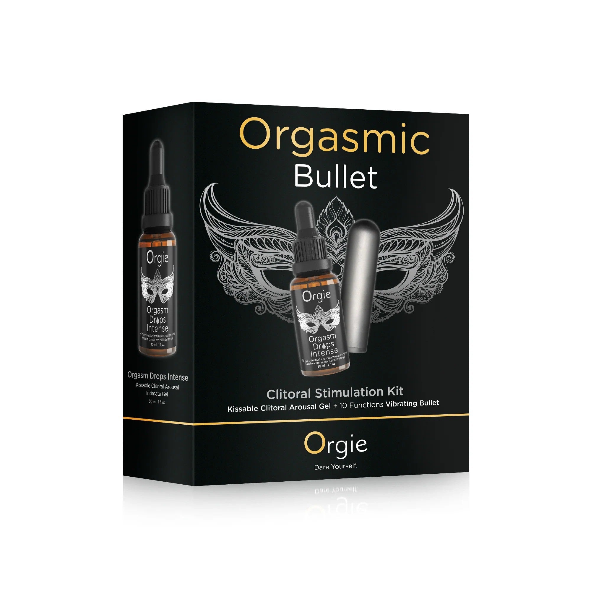 KIT DE ESTIMULACIÓN DEL CLÍTORIS ORGASMIC BULLET ORGIE 30ML