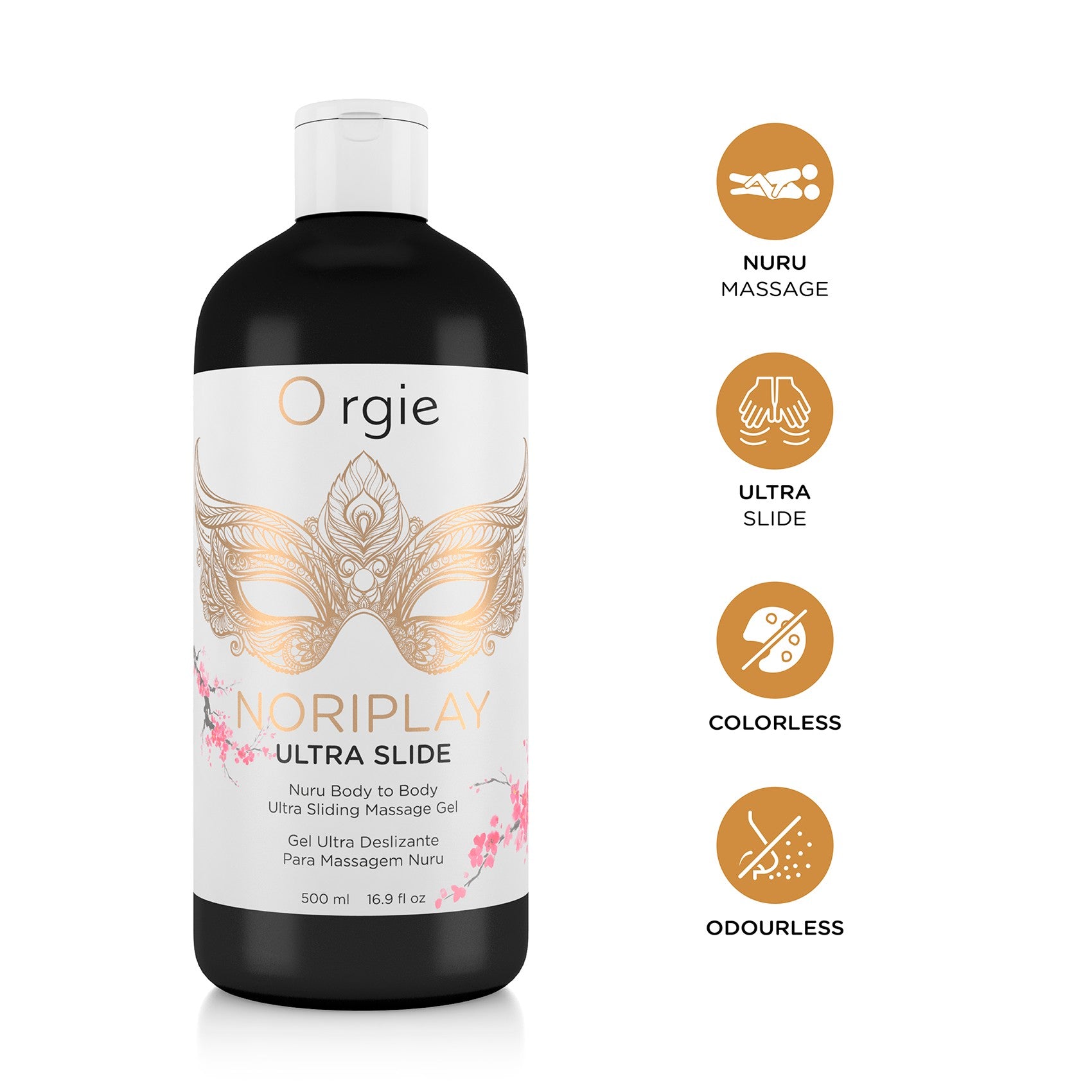 GEL DE MASAJE NORIPLAY ULTRA SLIDE 500ML ORGIE