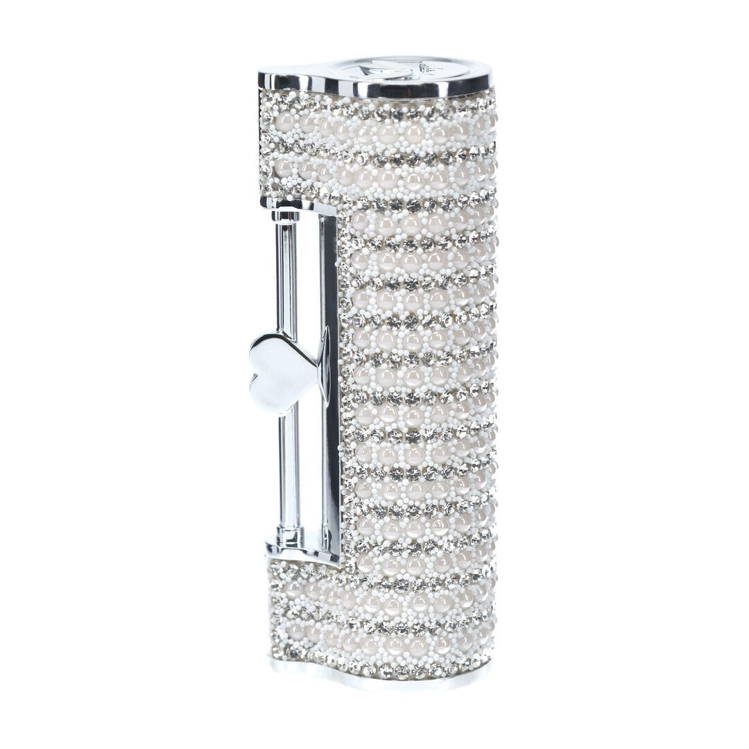 VIBRADOR CON 4 ACCESORIOS ANGEL LIPSTICK CLEAR  LOVELINE