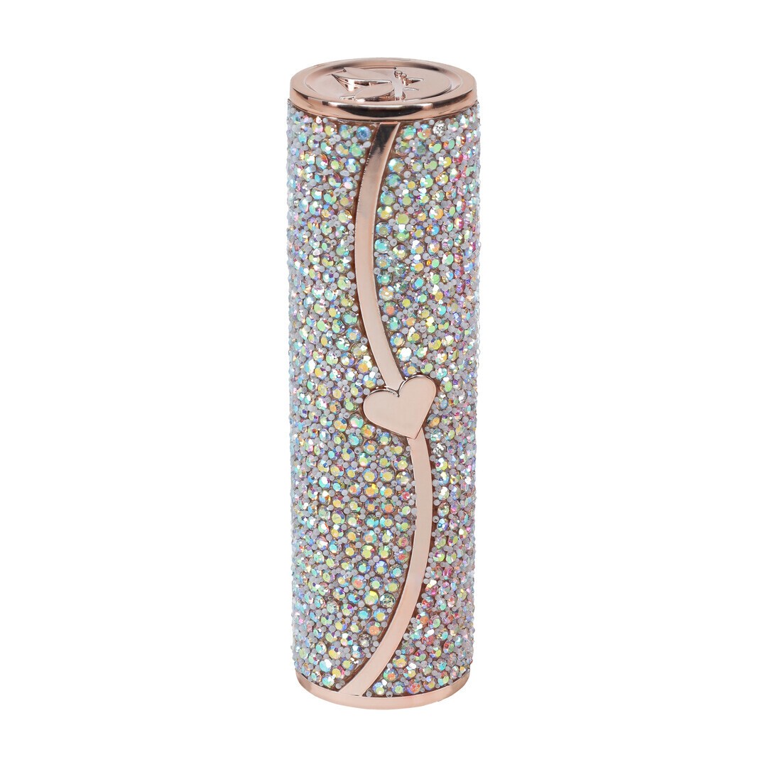 VIBRADOR CON 4 ACCESORIOS SPARKLE LIPSTICK IRIDESCENT LOVELINE