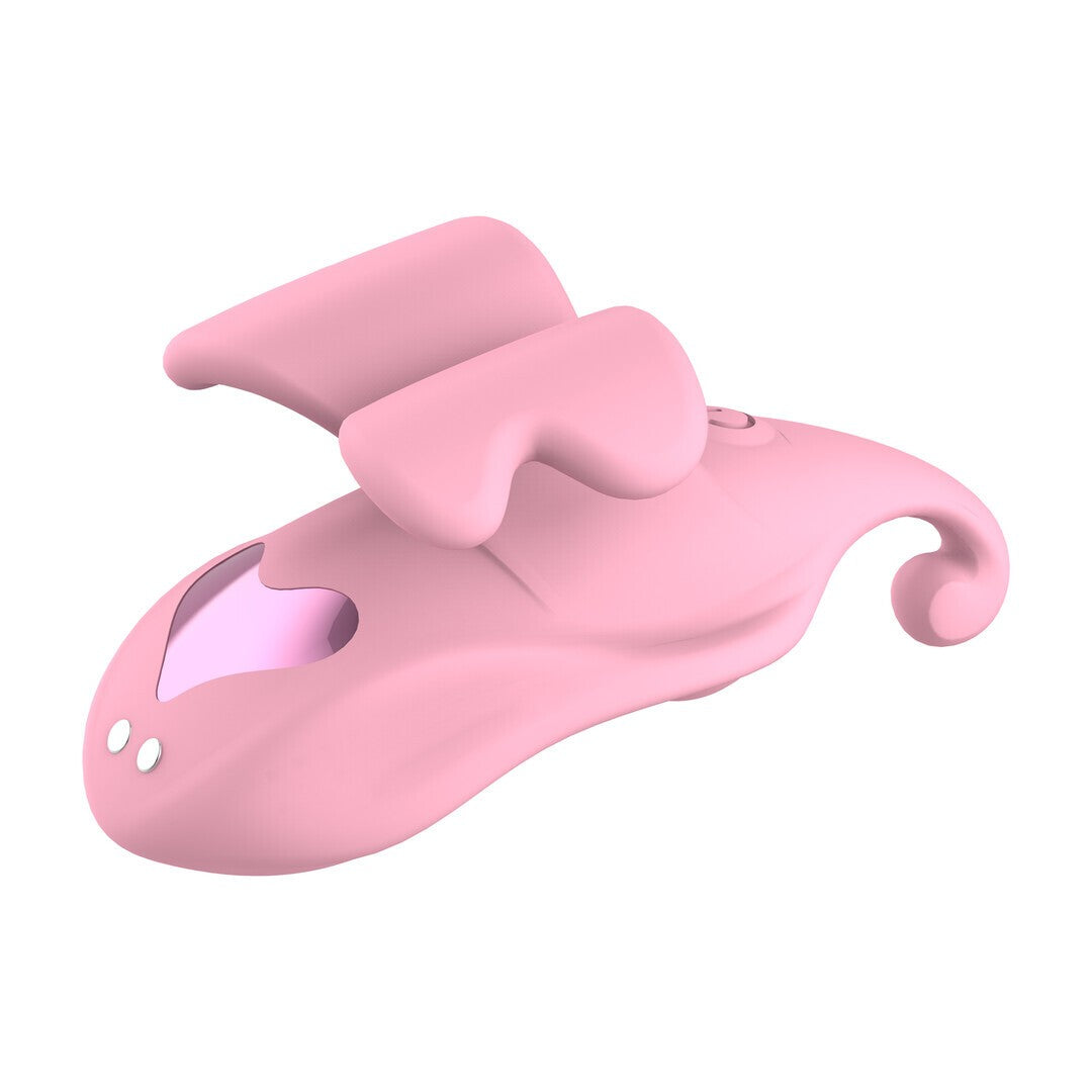 VIBRADOR DE DEDO FINGER DUAL ROSA LOVELINE