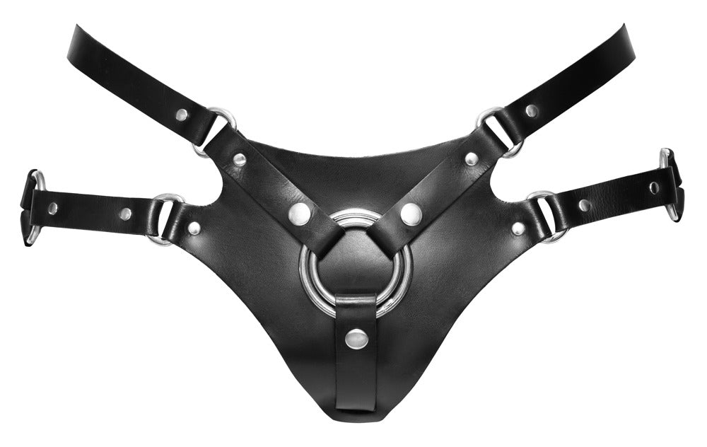 Arnés de Cuero Ajustable Zado L/XL - Strap-On Multiuso