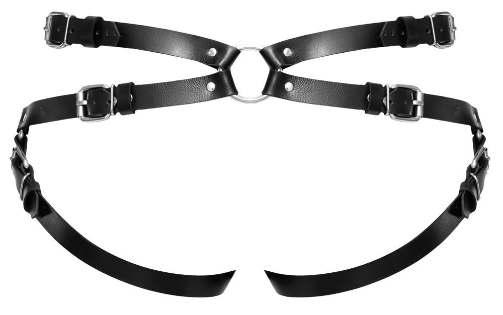 Arnés de Cuero Ajustable Zado L/XL - Strap-On Multiuso