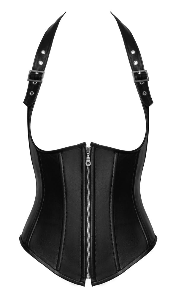 Corset Zado Leath CL XL - Piel de Cordero con Escote Halterneck