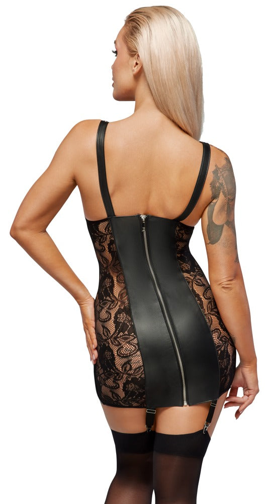 Le Dress CL L - Vestido de Cuero Suspender ZADO