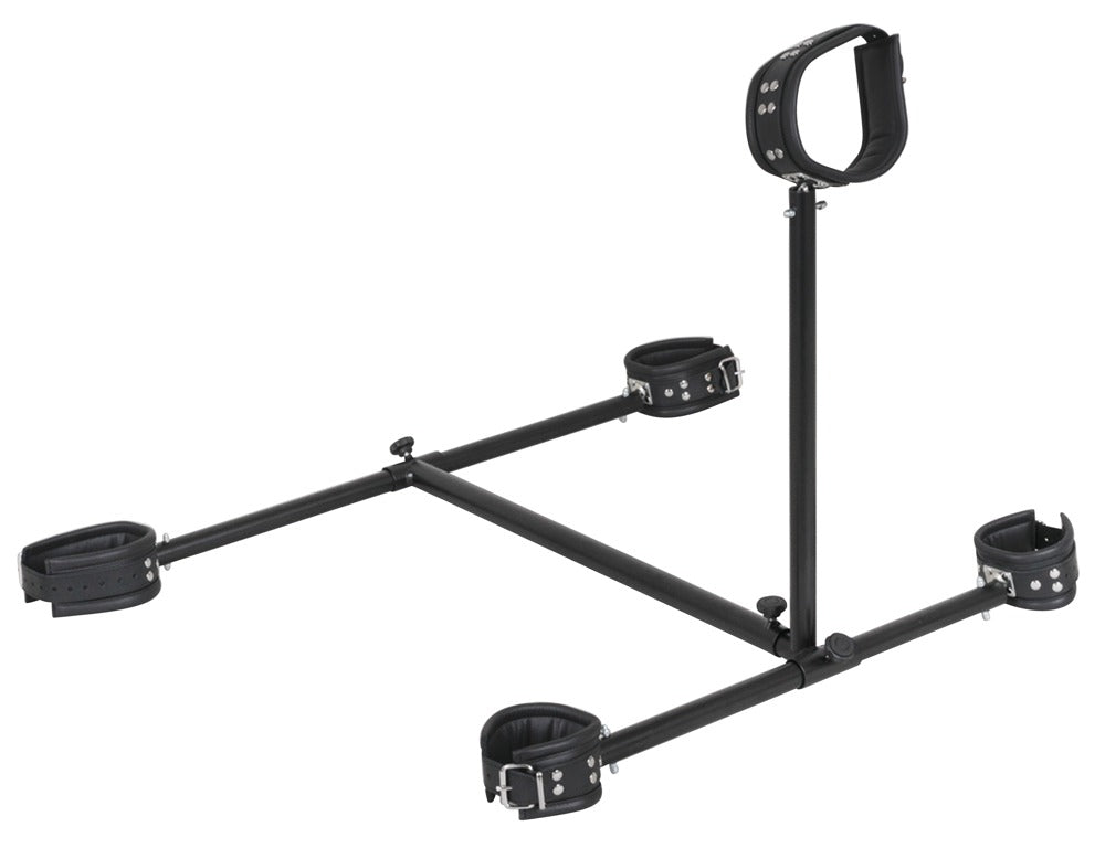 Leather Floor Pillory Zado - Sistema de Sujeción para Piso con Accesorios