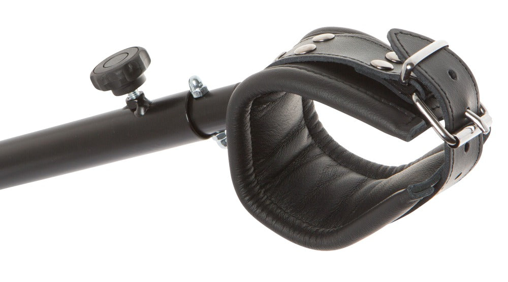 Barra de Separación Leather Spreader Bar ZADO - Ajustable 65-120 cm