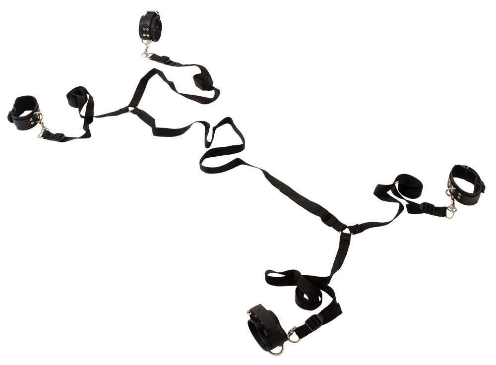 Leather Bed Restraint System ZADO - Juego de Sujeción para Cama