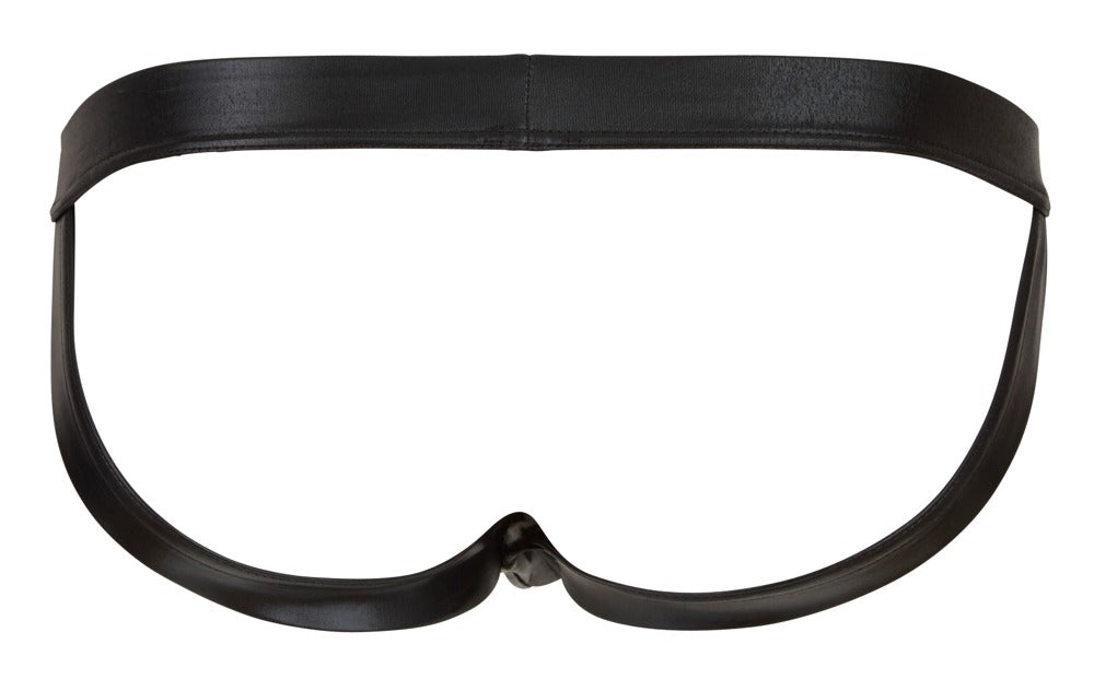 Men's Jock 2XL Svenjoyment - Slip Elástico en Negro Brillante