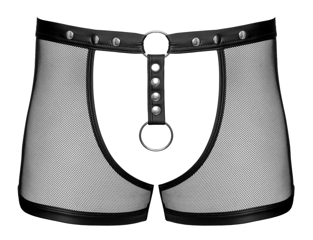 Men's Jock 3XL Svenjoyment - Boxer Abierto en Malla Transparente