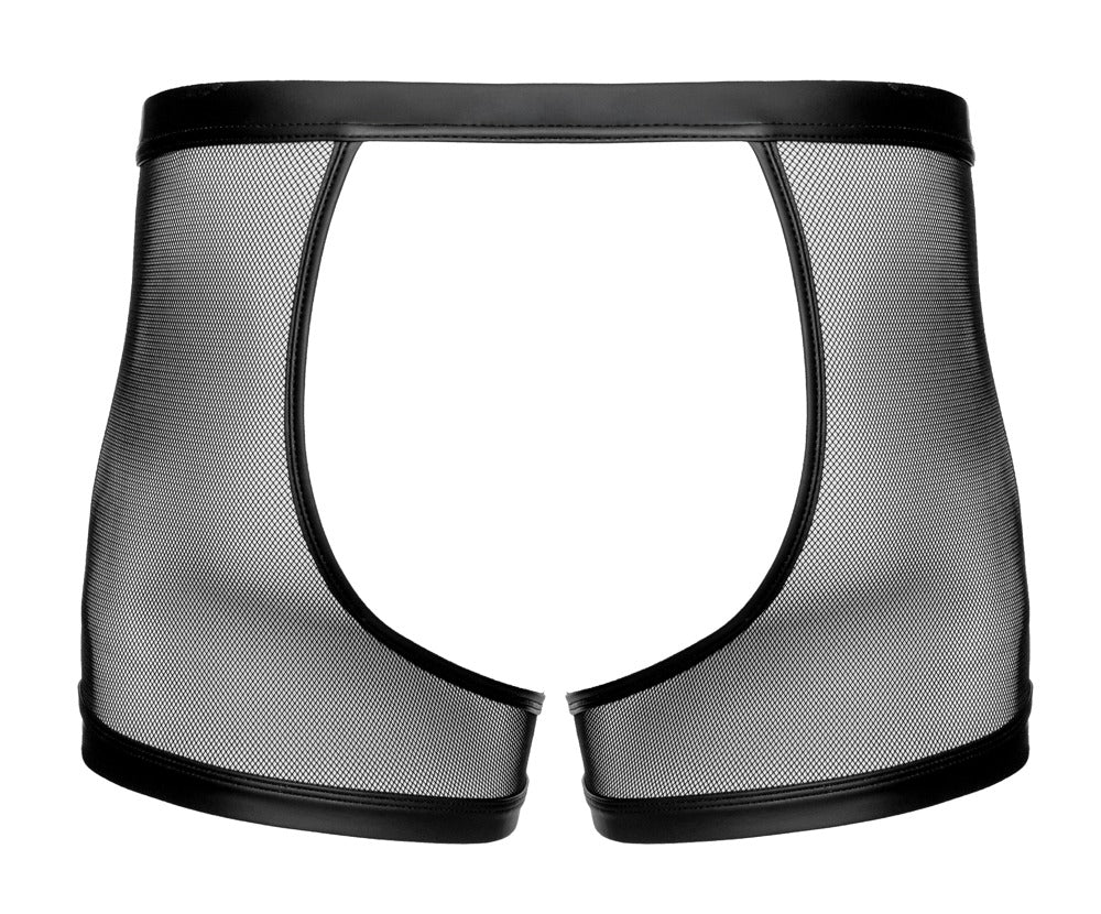 Men's Jock 3XL Svenjoyment - Boxer Abierto en Malla Transparente