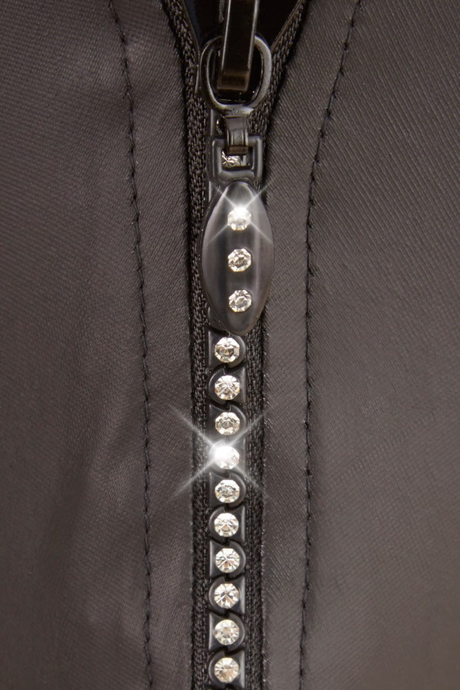 Men's String M Svenjoyment - Slip con Cremallera Brillante