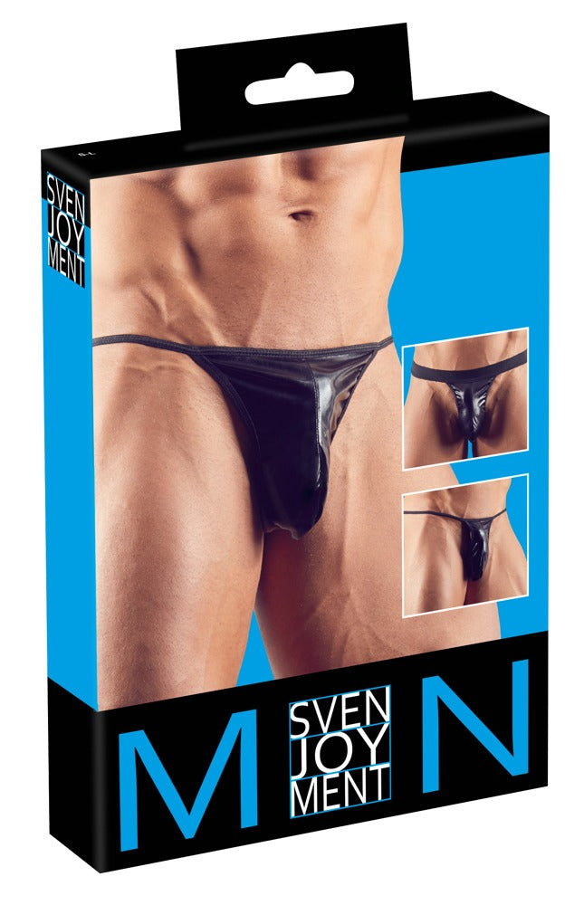 Pack 3 Strings Svenjoyment Wetlook Negro S-L