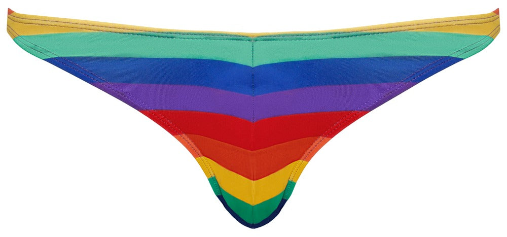 Tanga Hombre Rainbow Svenjoyment - Colores Arcoíris Talla L