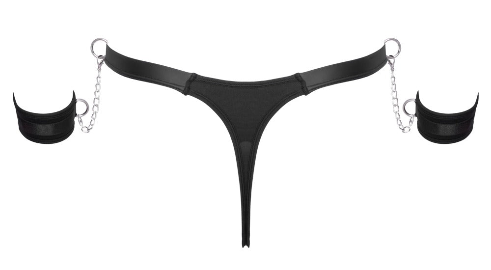 Tanga Rio Bondage con Esposas XL - Svenjoyment
