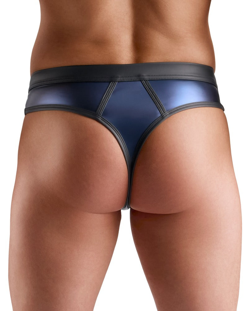 Tanga Rio Svenjoyment Azul Oscuro con Malla - Hombre Talla M