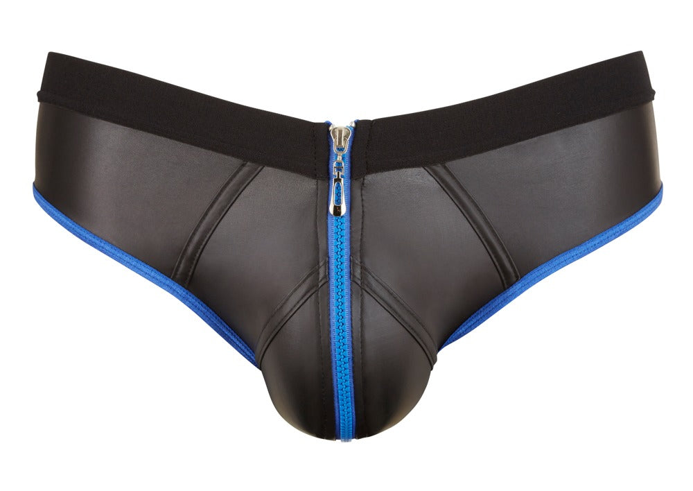Men's Jock S Svenjoyment - Suspensorio Brillante con Cremallera