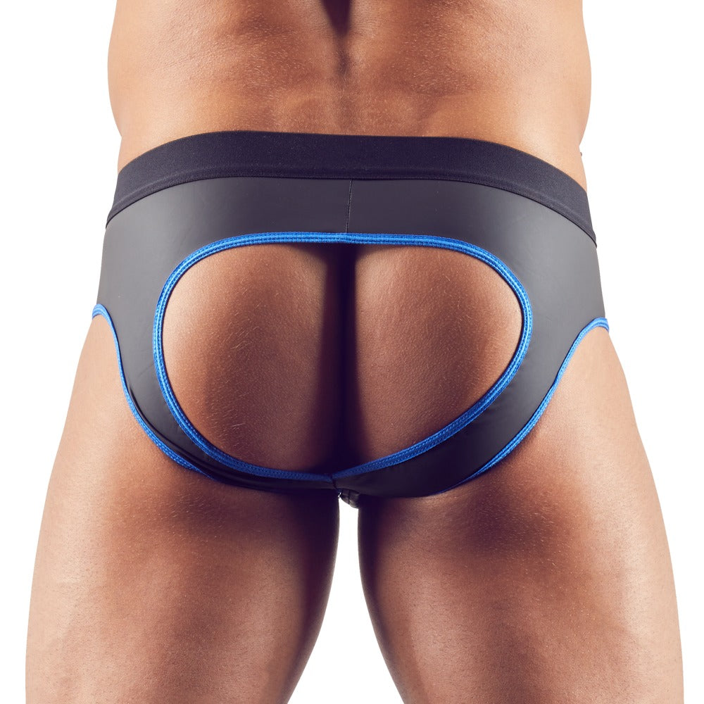 Men's Jock S Svenjoyment - Suspensorio Brillante con Cremallera