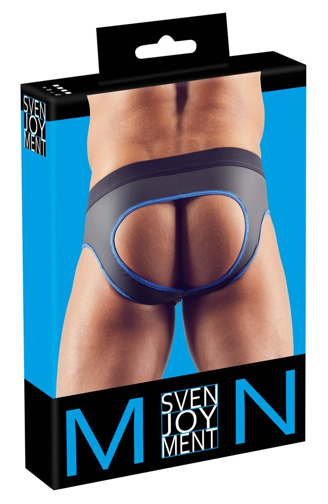 Men's Jock S Svenjoyment - Suspensorio Brillante con Cremallera