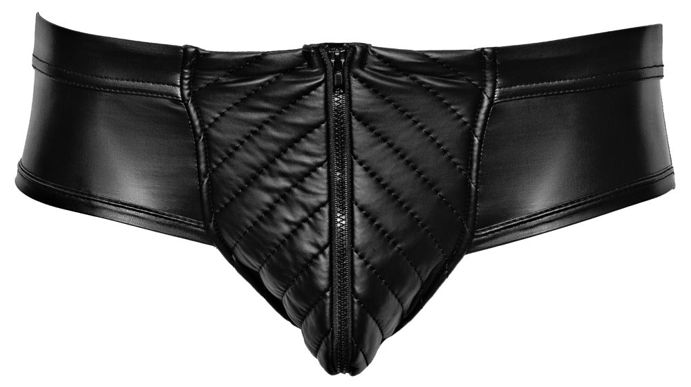 Slip Abierto Svenjoyment - Diseño Sofisticado en Negro Mate