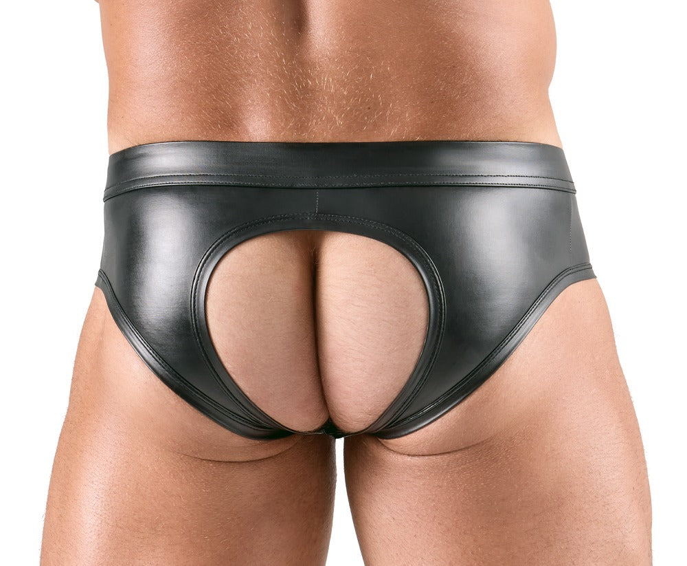Men's Briefs Open Back L - Svenjoyment Negro Mate