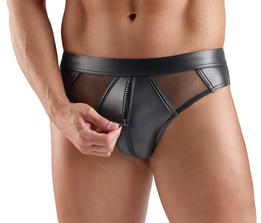 M. Briefs L Svenjoyment - Calzoncillos Negros con Efecto Mojado