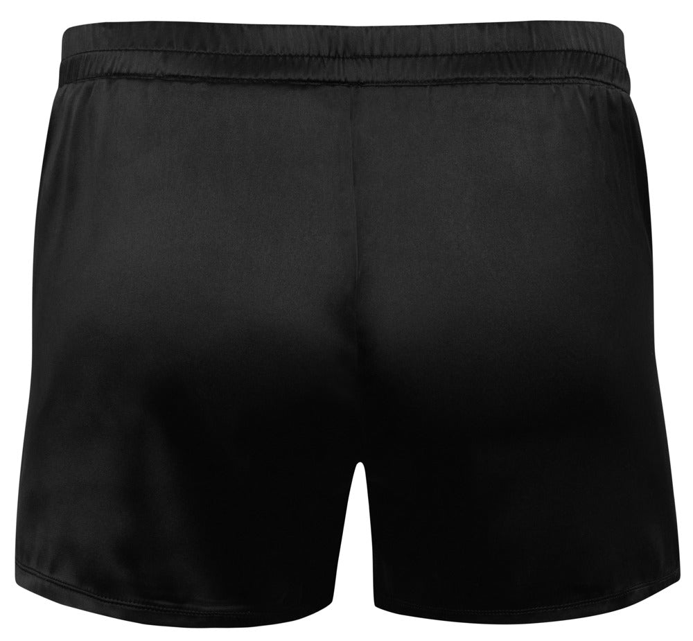 Boxers Svenjoyment 2XL - Satén Elástico Negro
