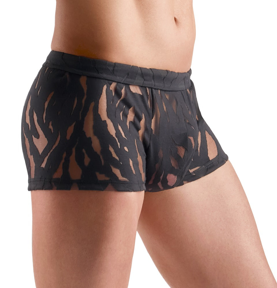 M. Pants S Svenjoyment - Bóxer Transparente Negro