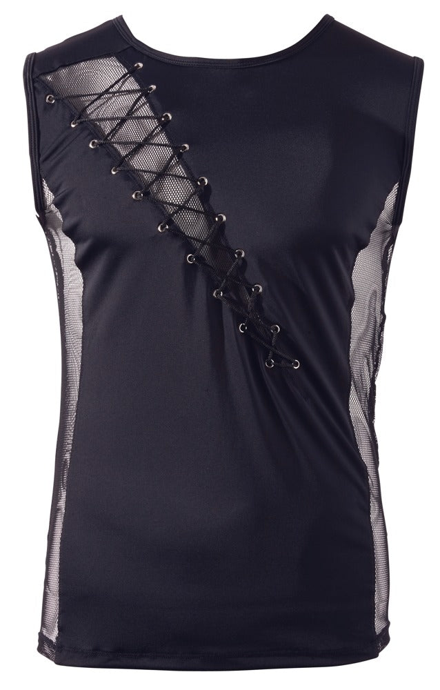 Camiseta Svenjoyment Men's 2XL - Diseño Sofisticado con Detalles en Rejilla